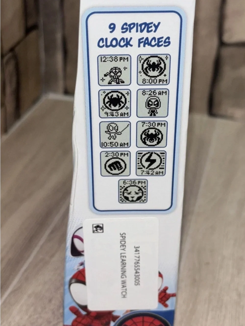 New VTech Spidey and His Amazing Friends Learning Watch
